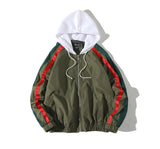 HOODED JACKETS MEN HİP HOP