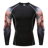 TATTOO MEN T-SHİRT  FİTNESS MMA
