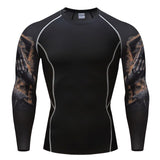 TATTOO MEN T-SHİRT  FİTNESS MMA