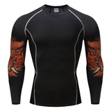 TATTOO MEN T-SHİRT  FİTNESS MMA