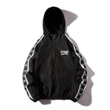 HOODİE JACKET MEN BLACK